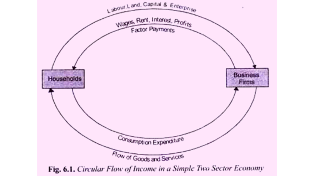 explain the circular flow of goods and services