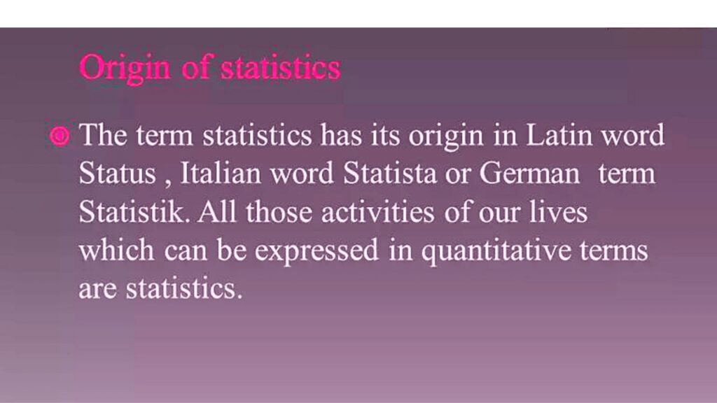 WHAT IS STATISTICS IN ECONOMICS THE NICONOMICS