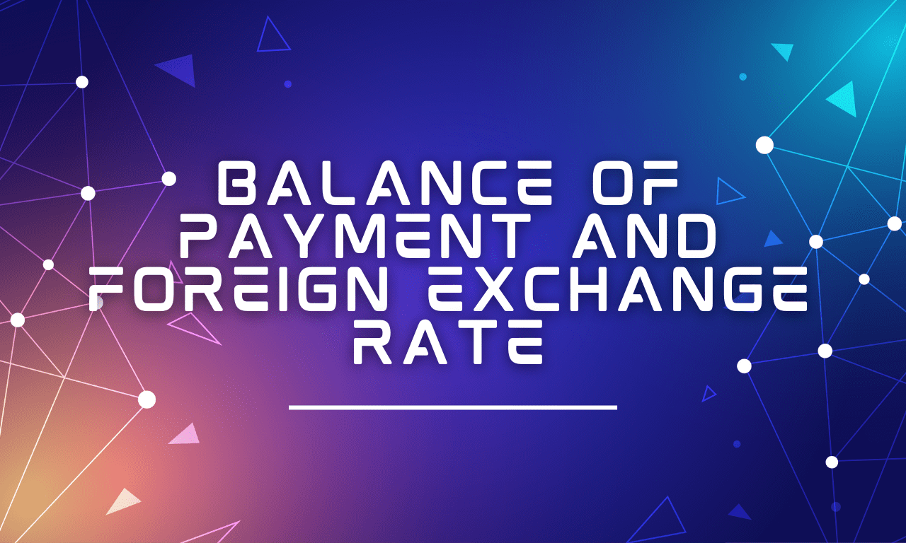 Balance Of Payments And Forex 4 Marks Important Questions THE NICONOMICS